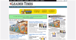 Desktop Screenshot of leadertimes.com